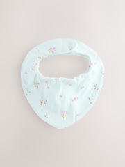 Fluro Pink Baby Dribble Bibs 5 Pack - Image 6 of 10
