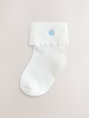 Pink/Blue Baby Socks 5 Pack (0mths-2yrs) - Image 2 of 8