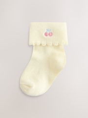 Pink/Blue Baby Socks 5 Pack (0mths-2yrs) - Image 5 of 8