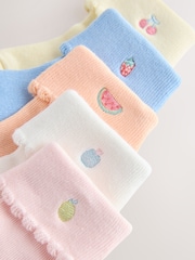 Pink/Blue Baby Socks 5 Pack (0mths-2yrs) - Image 7 of 8