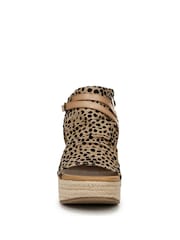 Blowfish Malibu Regular Fit Animal Print Lacey-C-Rope Espadrilles - Image 5 of 7