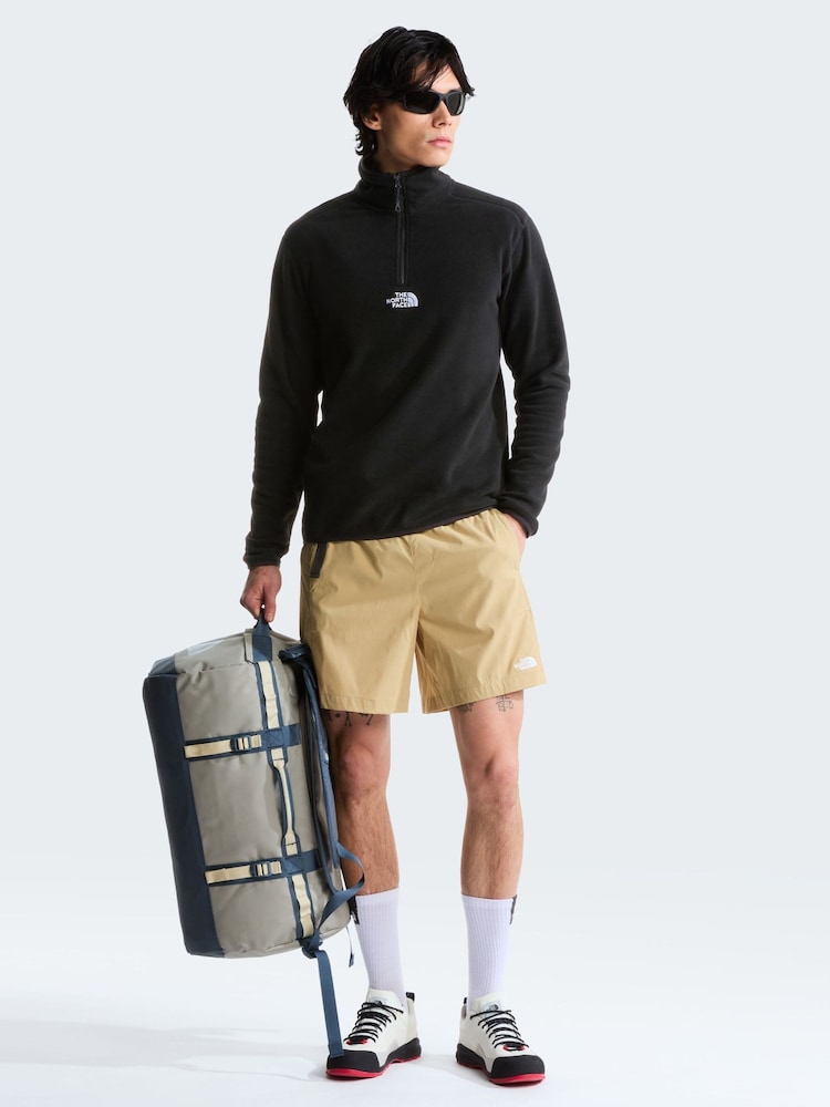 The North Face Black Glacier 1/4 Zip - Embroidered Logo - Image 4 of 4