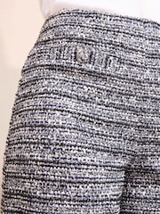 Friends Like These Blue Boucle Wide Leg Trousers - Image 4 of 4