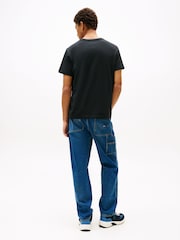 Tommy Jeans Black Slim Fit T-Shirt - Image 3 of 5