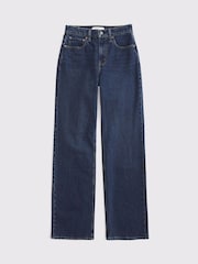 Abercrombie & Fitch Blue Curve Love High Rise 90s Jeans - Image 1 of 1