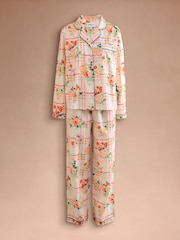 Cath Kidston Baumwoll-Pyjamas mit durchgehender Knopfleiste - Bild 6 von 9