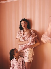 Cath Kidston Baumwoll-Knopfleisten-Shorts-Set - Bild 1 von 5