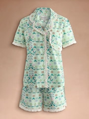 Cath Kidston Baumwoll-Shorts-Set mit Rüschen und Knopfleiste - Bild 8 von 12