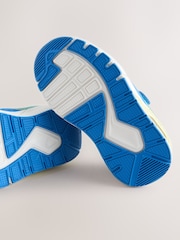 көк/жашыл - Эластикалык шнурках тренерлер - 5ичинен 4 сүрөт