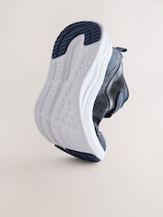 Navy Standard Fit (F) Touch Fastening Elastic Lace Trainers - Image 7 of 10