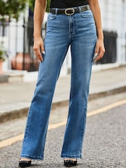 Sosandar Slim Wide Leg Jeans - Изображение 3 из 5