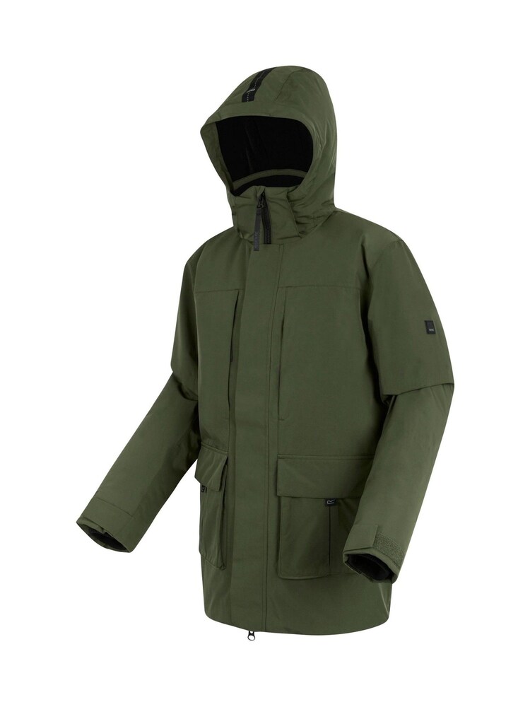 Regatta Green Marron Heavyweight Waterproof Jacket - Image 9 of 9