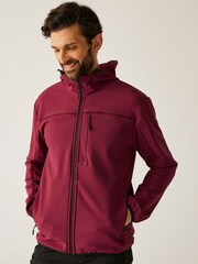 Regatta Red Ossek Softshell Jacket - Image 1 of 9