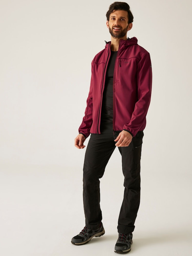Regatta Red Ossek Softshell Jacket - Image 2 of 9