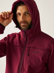 Regatta Red Ossek Softshell Jacket - Image 4 of 9