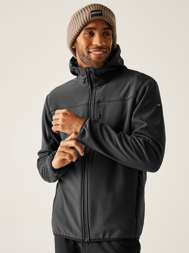 Regatta Grey Ossek Softshell Jacket - Image 1 of 7