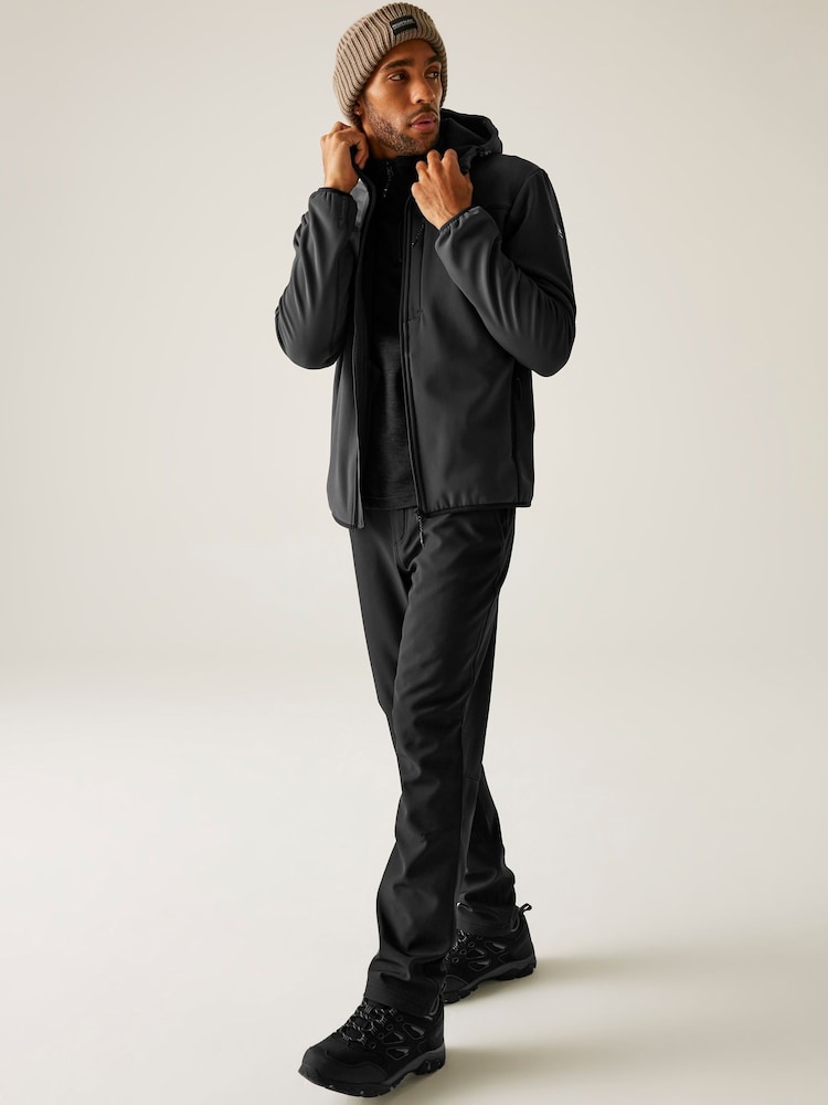 Regatta Grey Ossek Softshell Jacket - Image 2 of 7