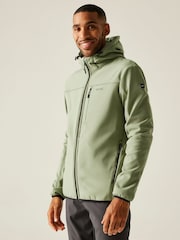 Regatta Green Ossek Softshell Jacket - Image 1 of 7