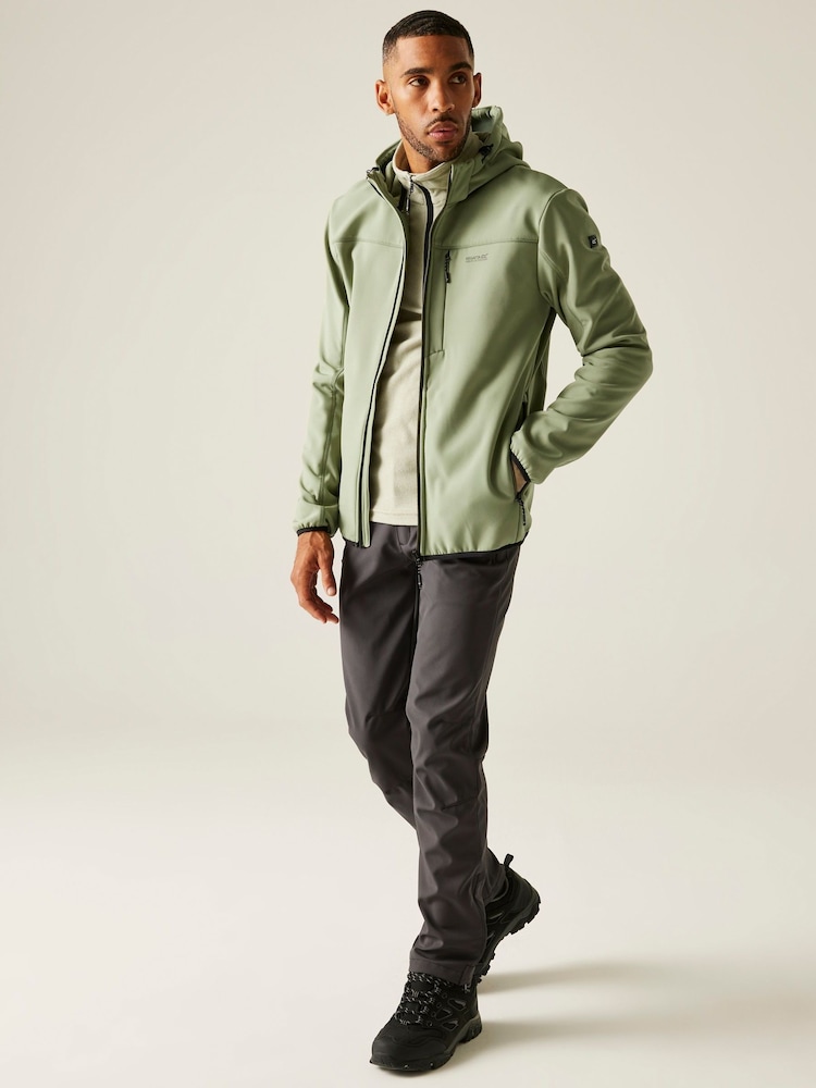 Regatta Green Ossek Softshell Jacket - Image 2 of 7