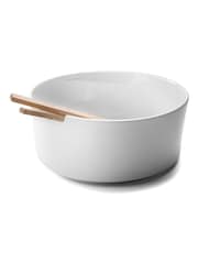 LSA International White Collective Salad Bowl Servers 26cm - Image 2 of 4