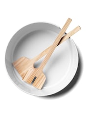 LSA International White Collective Salad Bowl Servers 26cm - Image 3 of 4