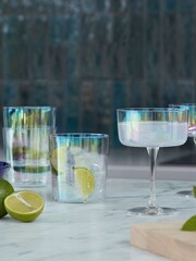 LSA International Set of 2 Mother of Pearl Iridescence Tumblers 390ml - Image 1 of 4