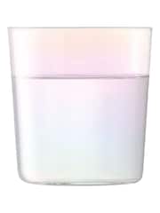 LSA International Set of 2 Mother of Pearl Iridescence Tumblers 390ml - Image 3 of 4