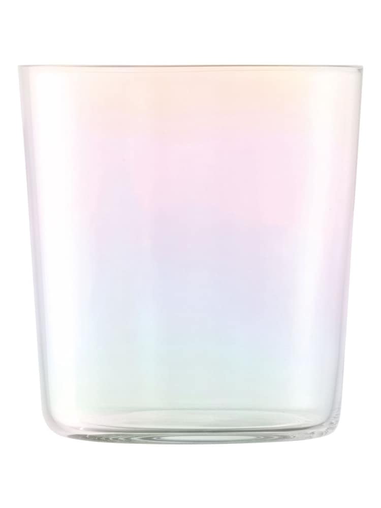 LSA International Set of 2 Mother of Pearl Iridescence Tumblers 390ml - Image 4 of 4