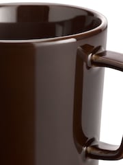 LSA International Set of 2 Mocha Collective Mugs 370ml - Image 3 of 4