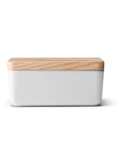 LSA International White Collective Butter Dish Lid L14cm - Image 2 of 5