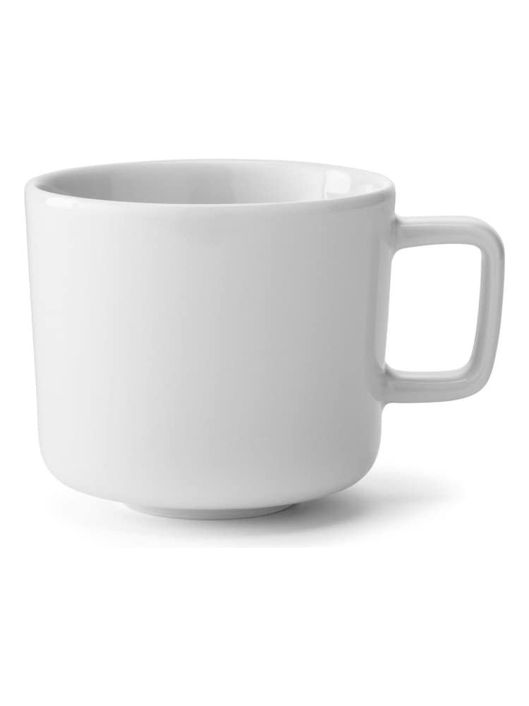 LSA International Set of 2 White Collective Coffee and Tea Cups 260ml - Image 4 of 4 LSA International Set of 2 White Collective Coffee and Tea Cups 260ml - Image 4 of 4