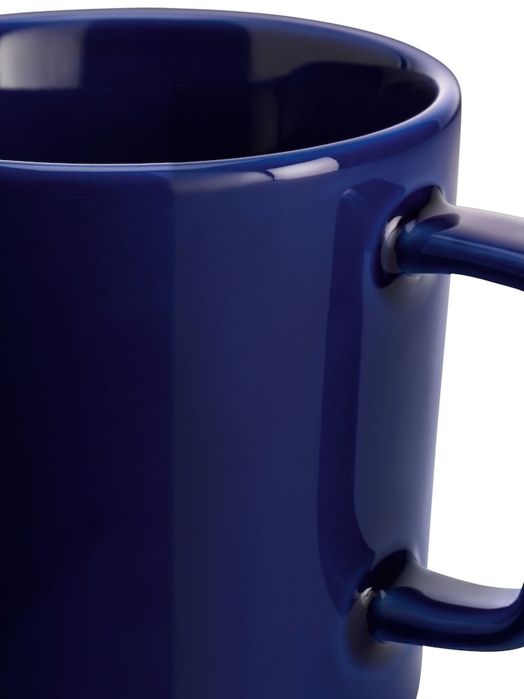 LSA International Set of 2 Cobalt Collective Mugs 370ml - Image 3 of 3