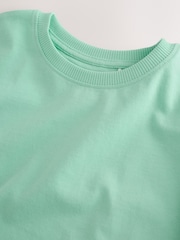 Pink/Green Floral Short Pyjamas 3 Pack (3-16yrs) - Image 9 of 9