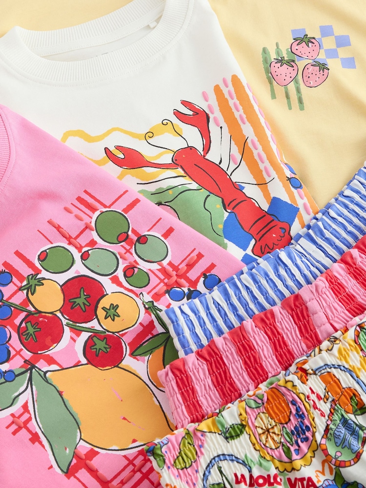 Рожевий/жовтий омар - Піжама 3 упаковка (3-16роки) - Image 10 of 10 Рожевий/жовтий омар - Піжама 3 упаковка (3-16роки) - Image 10 of 10