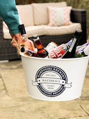 Personalised Fathers Day Beer Bucket by Jonnys Sister - Image 1 of 4