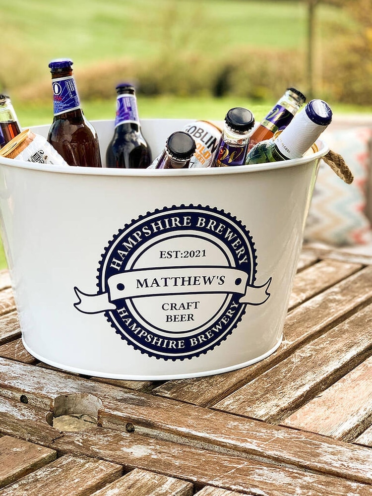 Personalised Fathers Day Beer Bucket by Jonnys Sister - Image 2 of 4