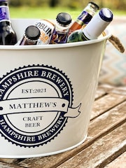 Personalised Fathers Day Beer Bucket by Jonnys Sister - Image 3 of 4