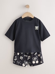 أحادي طباعة - حزمة من 2 بيجامة قصيرة (3-16 سنة) - Image 4 of 7