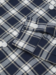 Reiss Navy Blue Bailes Shirt - Image 4 of 4