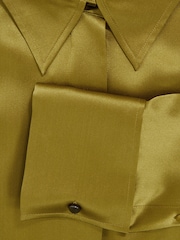 Reiss Ameira Silk-Satin Concealed-Placket Shirt - Imagem 6 de 6