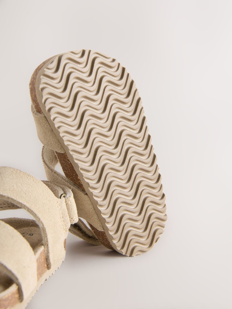 Neutral Standard Fit (F) Touch Fastening Sandals - Image 5 of 5 Neutral Standard Fit (F) Touch Fastening Sandals - Image 5 of 5
