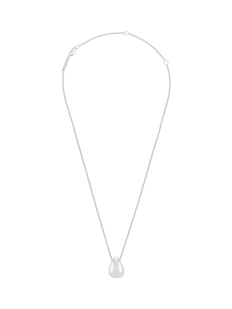 Estella Bartlett Silver Tone Waterproof Teardrop Pendant Necklace - Image 1 of 4 Estella Bartlett Silver Tone Waterproof Teardrop Pendant Necklace - Image 1 of 4