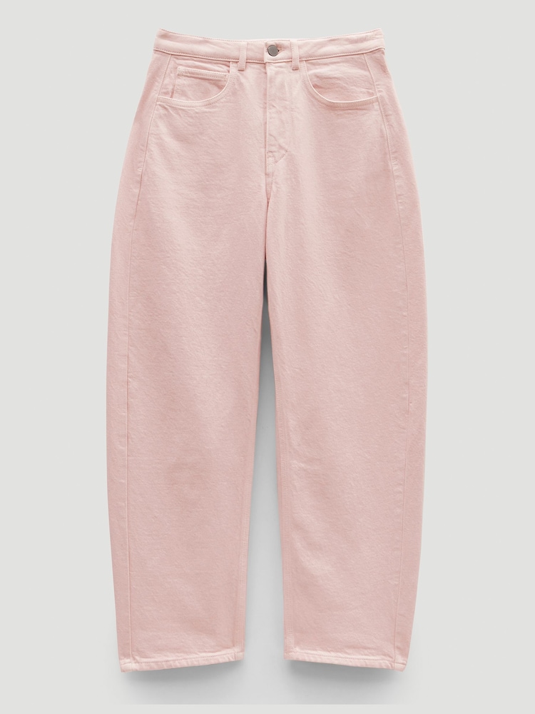 Hush Pink Cordelia Barrel Leg Jeans - Image 5 of 5 Hush Pink Cordelia Barrel Leg Jeans - Image 5 of 5