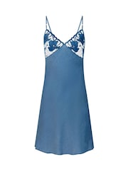 Chantelle Blue Fleurs Signature Embriodered Chemise - Image 4 of 4