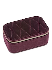Estella Bartlett Red Mini Quilted Jewellery Box - Image 1 of 4