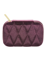 Estella Bartlett Red Mini Quilted Jewellery Box - Image 2 of 4