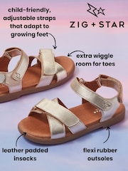 Zig+Star Rae Junior Cross-Strap Sandal - Imagen 5 de 6