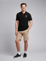 U.S. Polo Assn. Black Mens Chuck Polo Shirt - Image 3 of 7