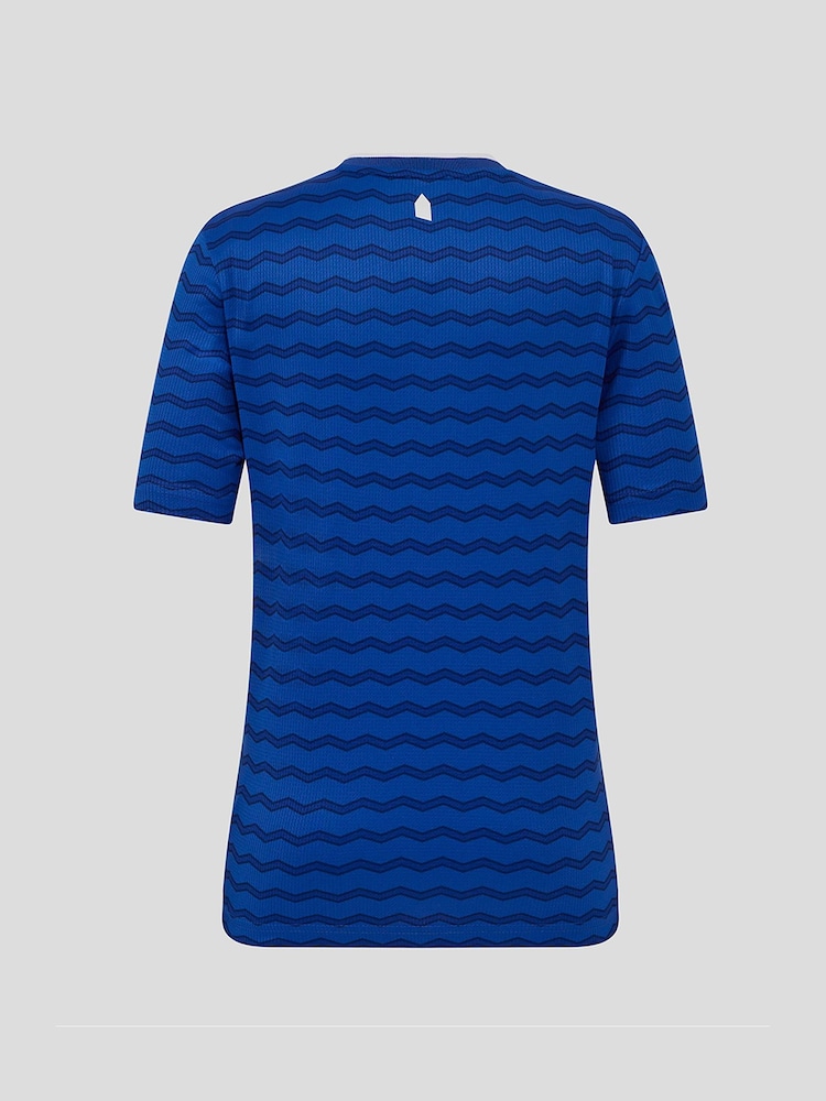 Castore Blue Everton FC Home Short Sleeve Shirt - Image 2 of 5