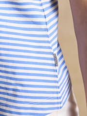 Gestreift, Blau - Joules Delilah Trägertop aus Jersey mit V-Ausschnitt - Bild 4 von 6